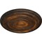Ekena Millwork Carton Ceiling Medallion (For Canopies up to 2 5/8"), Hand-Painted Rust, 12 5/8"OD x 1"P CM13CARUS - alternate 4
